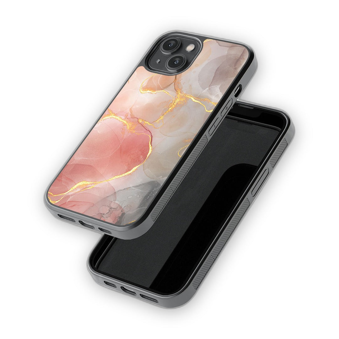 Coral Serenade Glass iPhone Case for iPhone 14 | Macmerise