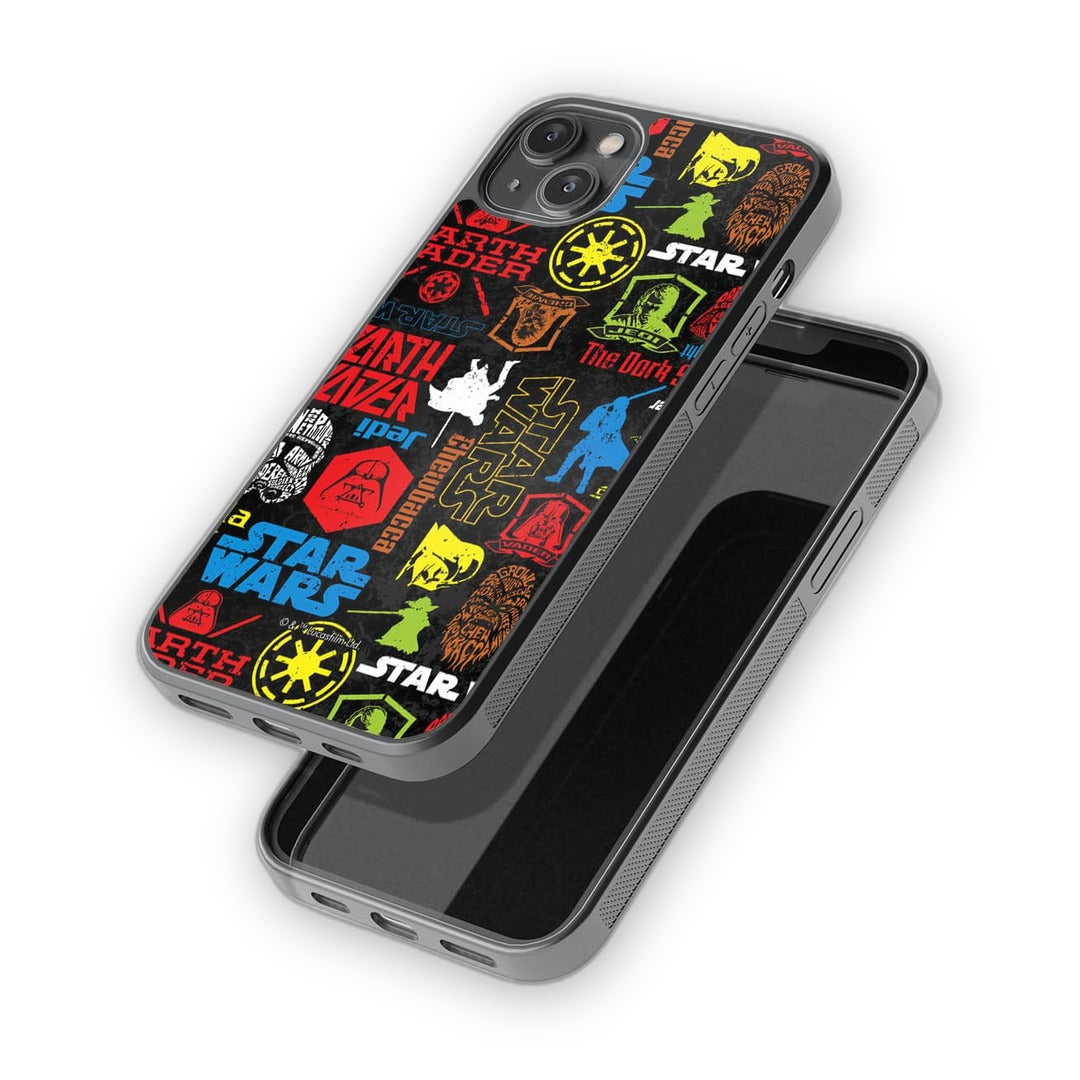 Star Wars Mashup Glass iPhone Case for iPhone 14 Plus | Macmerise