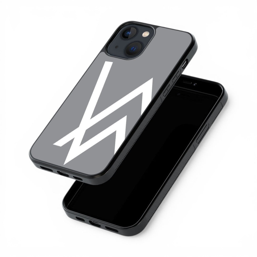 Alan Walker Zoom in Glass iPhone Case for iPhone 13 Mini | Macmerise