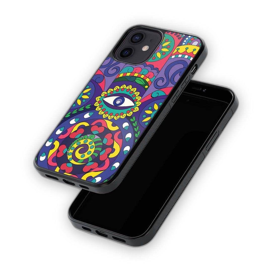 Humsa Glass iPhone Case for iPhone 12 | Macmerise
