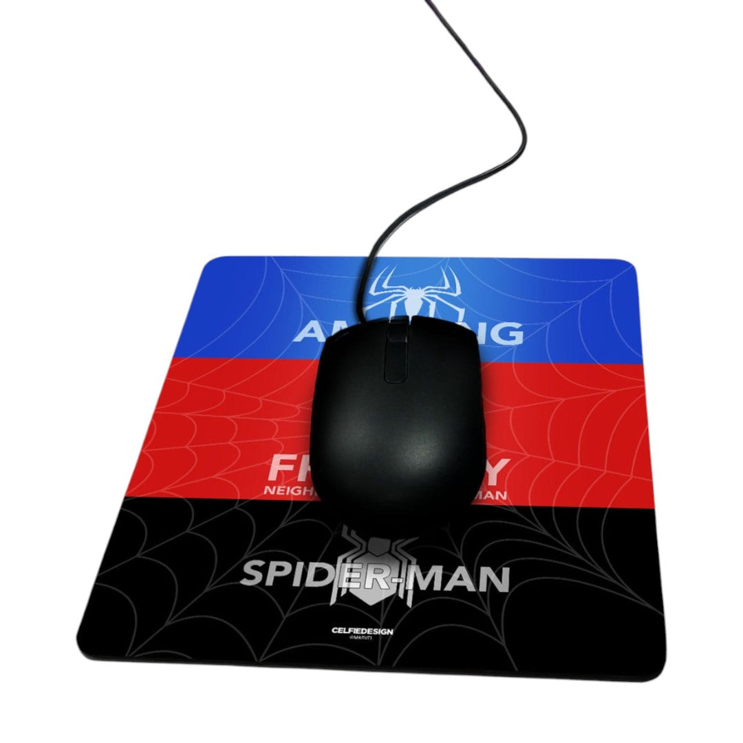 Phases of Spidey Mouse Pad | Macmerise