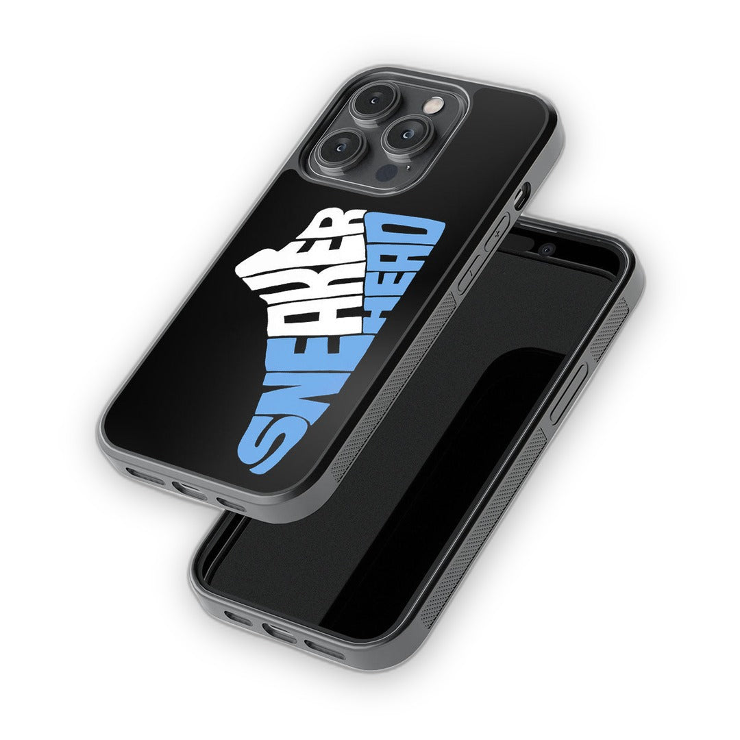 Sneakerhead Unc Blue Glass iPhone Case for iPhone 14 Pro | Macmerise