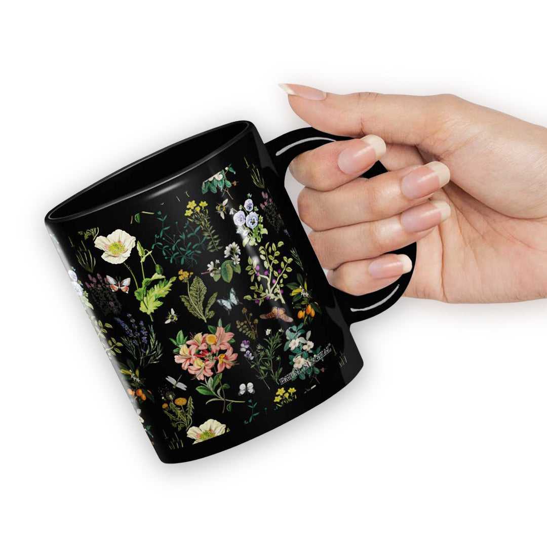 Payal Singhal Titli Coffee Mug Black - detail view | Macmerise