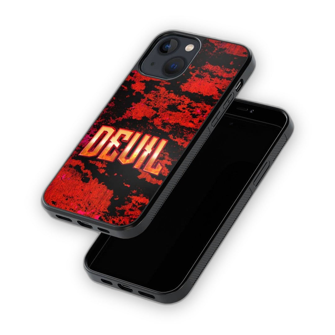 Heavenly Devil Glass iPhone Case for iPhone 13 | Macmerise