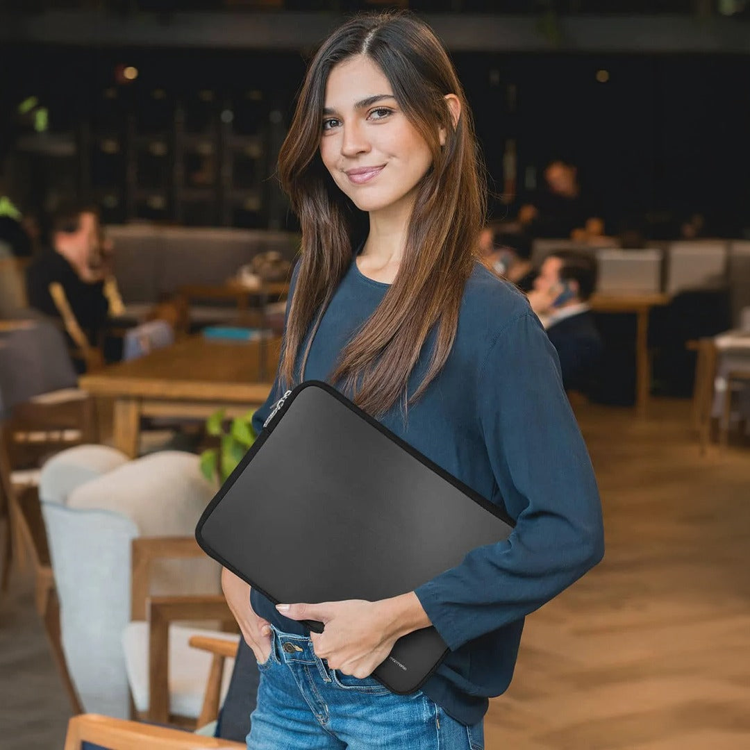Brushed Metal Deep Grey Laptop Sleeve 15 Inches | Macmerise