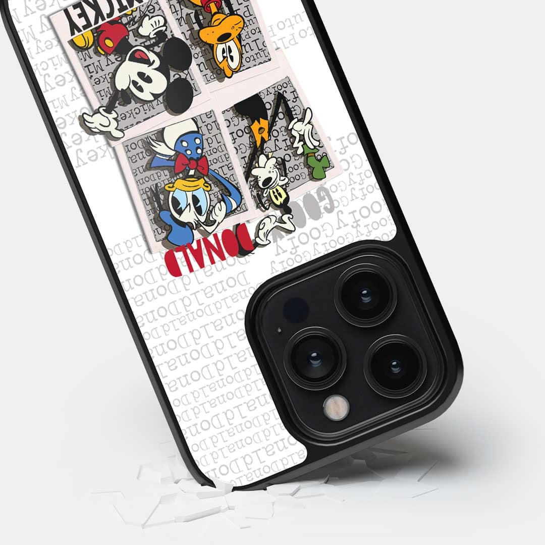 Disney Dudes Glass iPhone Case for iPhone 14 Pro | Macmerise