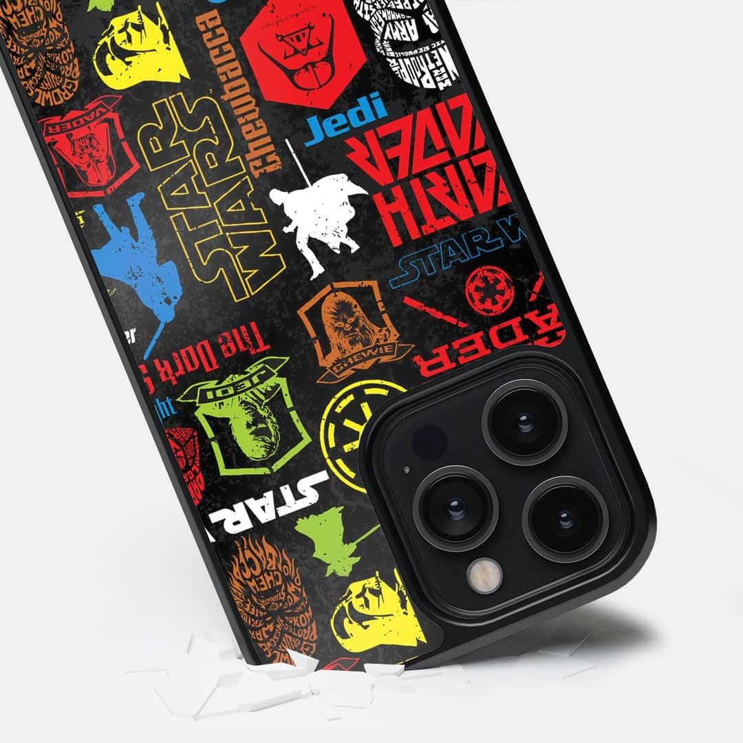 Star Wars Mashup Glass iPhone Case for iPhone 14 Pro Max | Macmerise