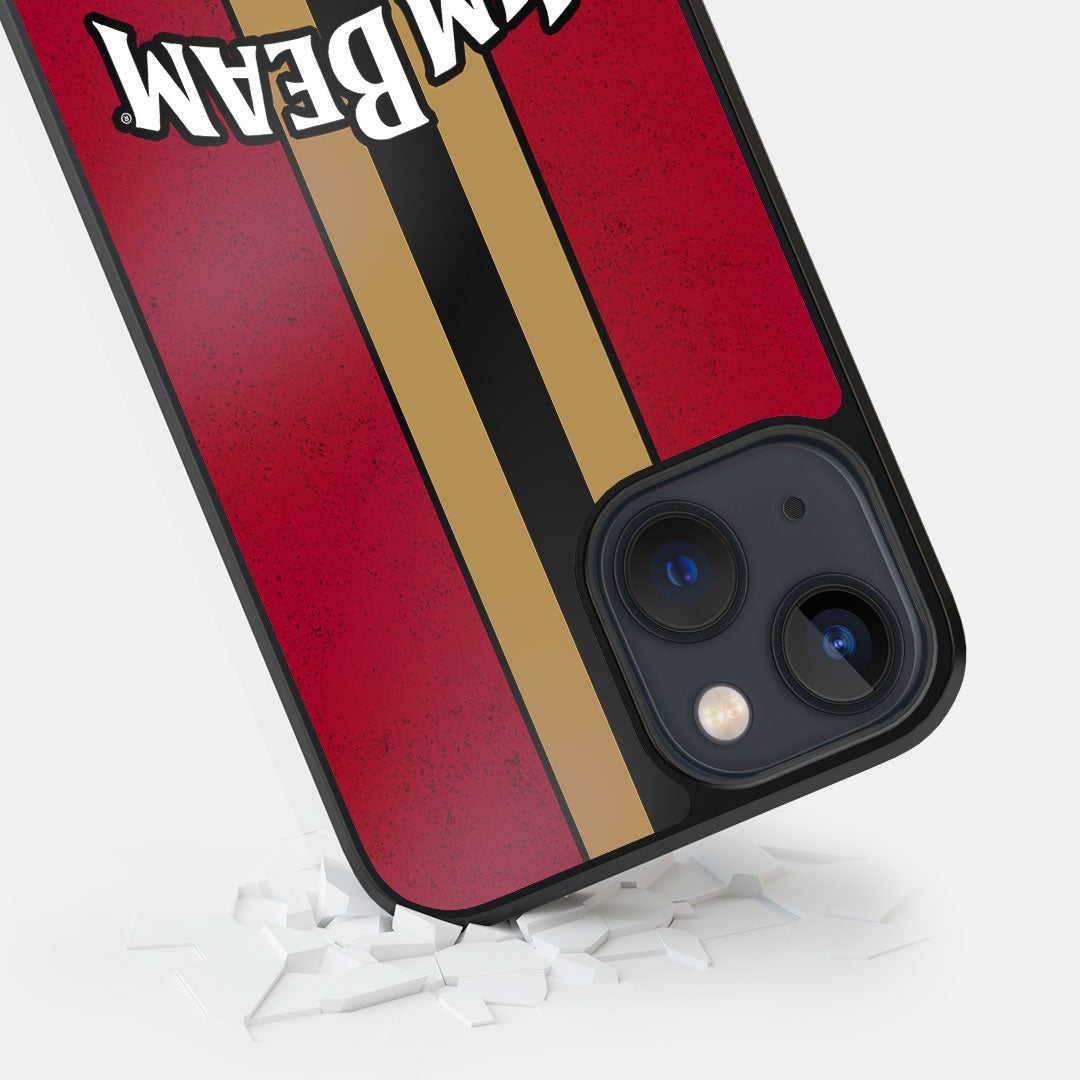 Jim Beam Raspberry Glass iPhone Case for iPhone 13 | Macmerise