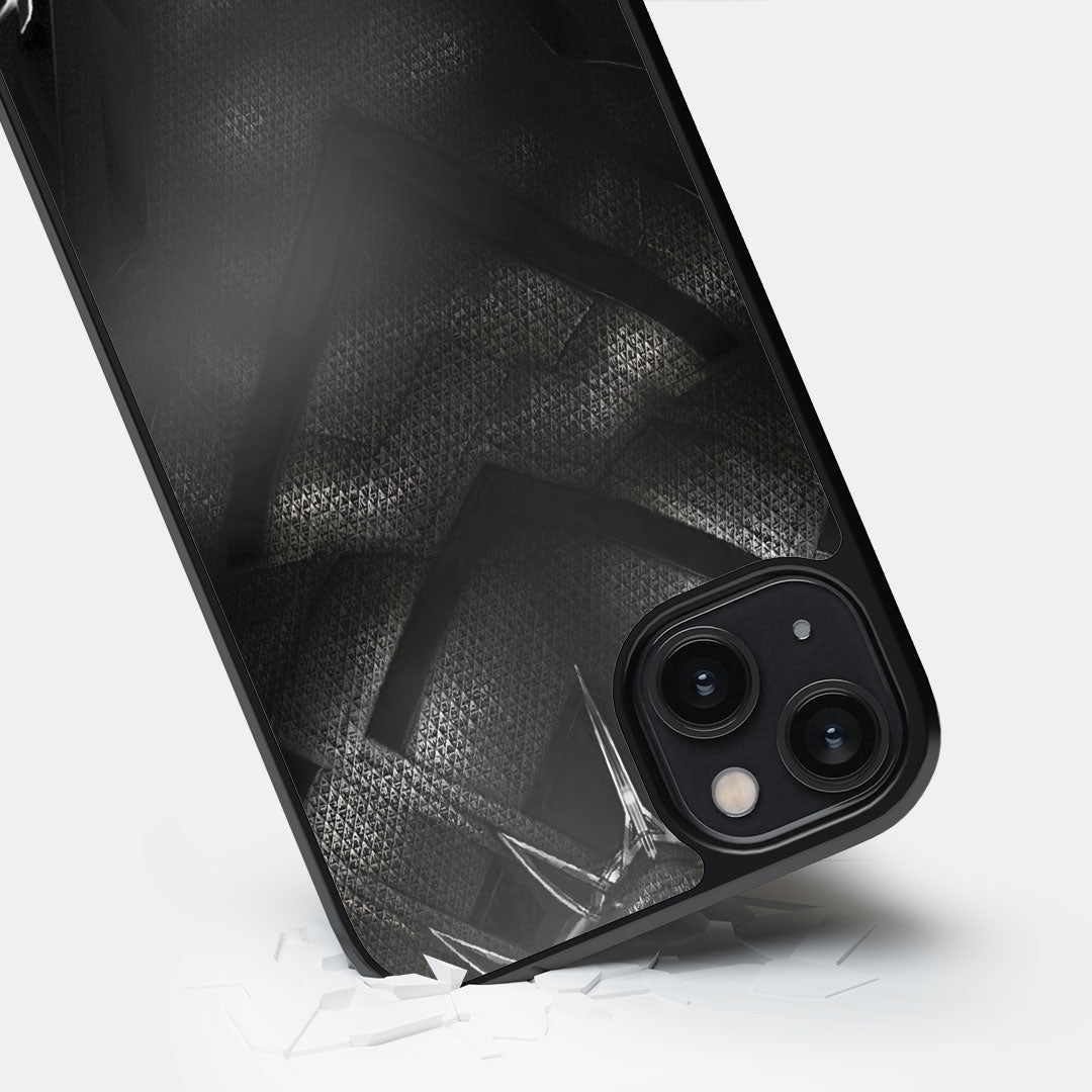 Suit Up Black Panther Glass iPhone Case for iPhone 14 Plus | Macmerise