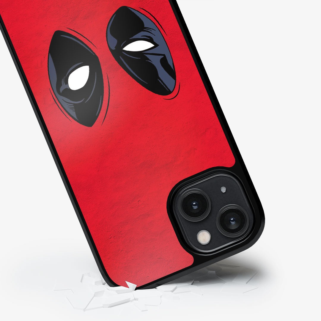 Deadpool Gaze Glass iPhone Case for iPhone 14 | Macmerise
