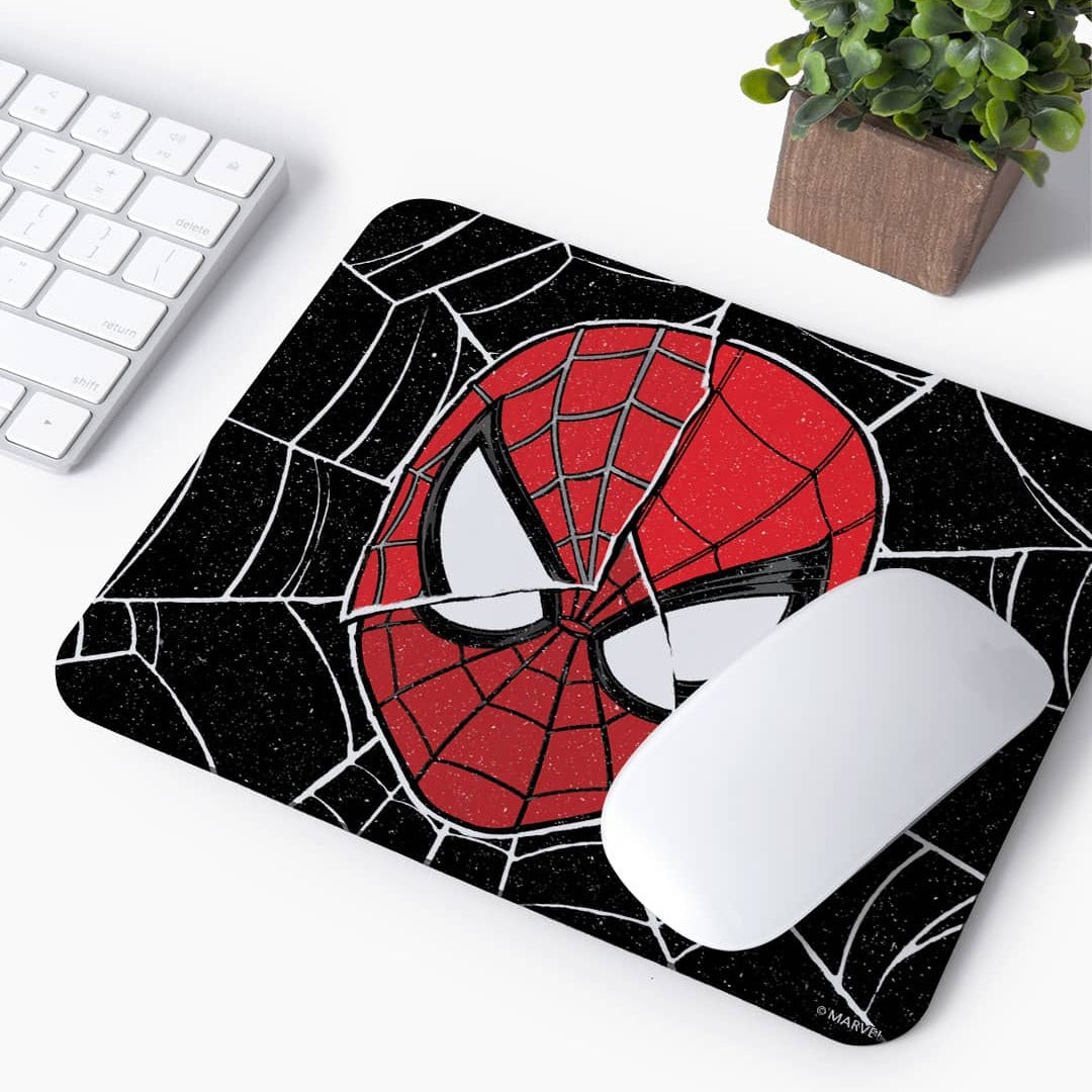 Spidey Faces Mouse Pad | Macmerise