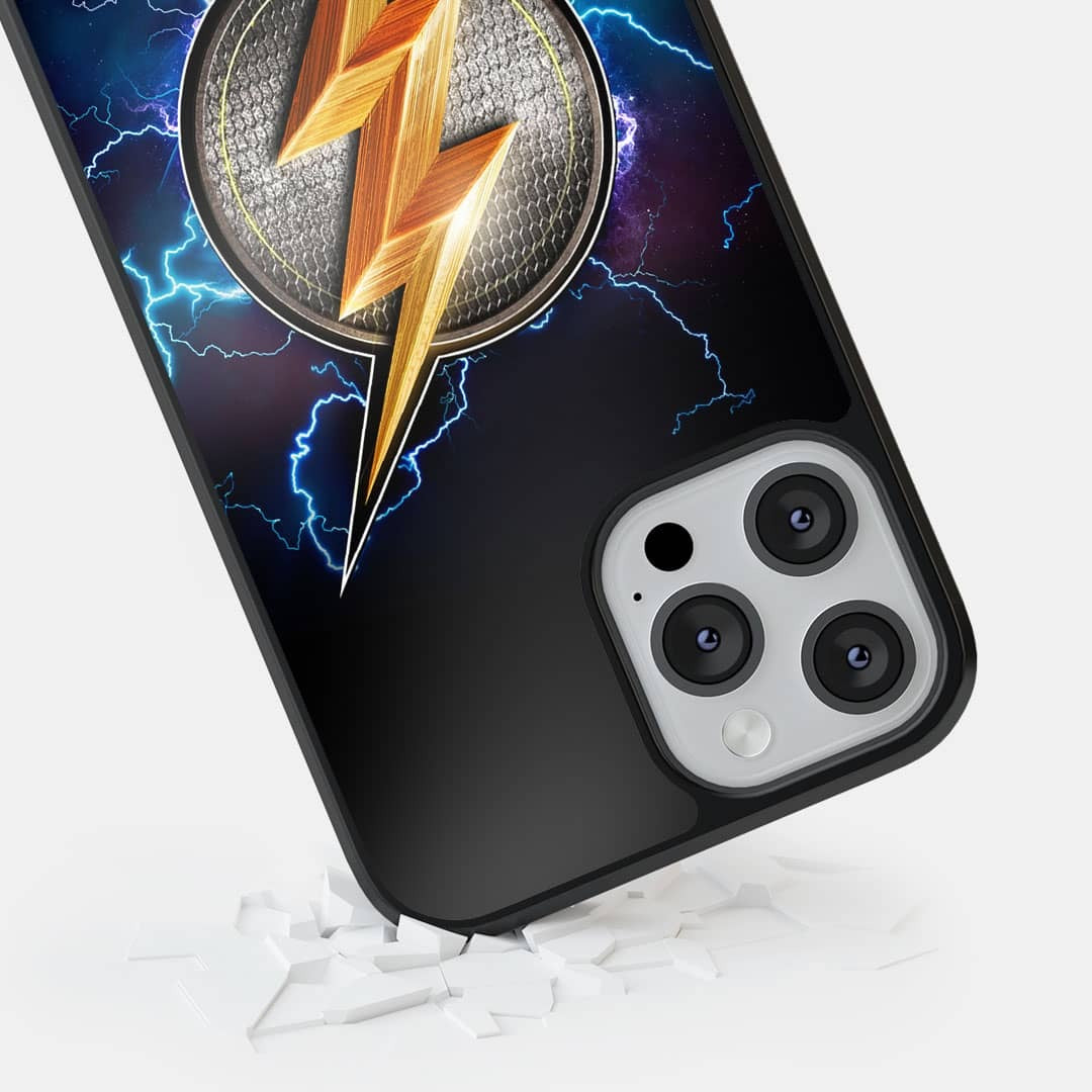 Flash Storm Glass iPhone Case for iPhone 13 Pro Max | Macmerise