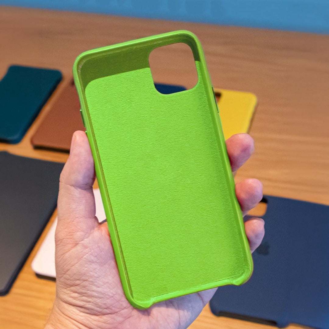 Basics iPhone 11 Pro Max Silicone Case Leaf Green | Macmerise