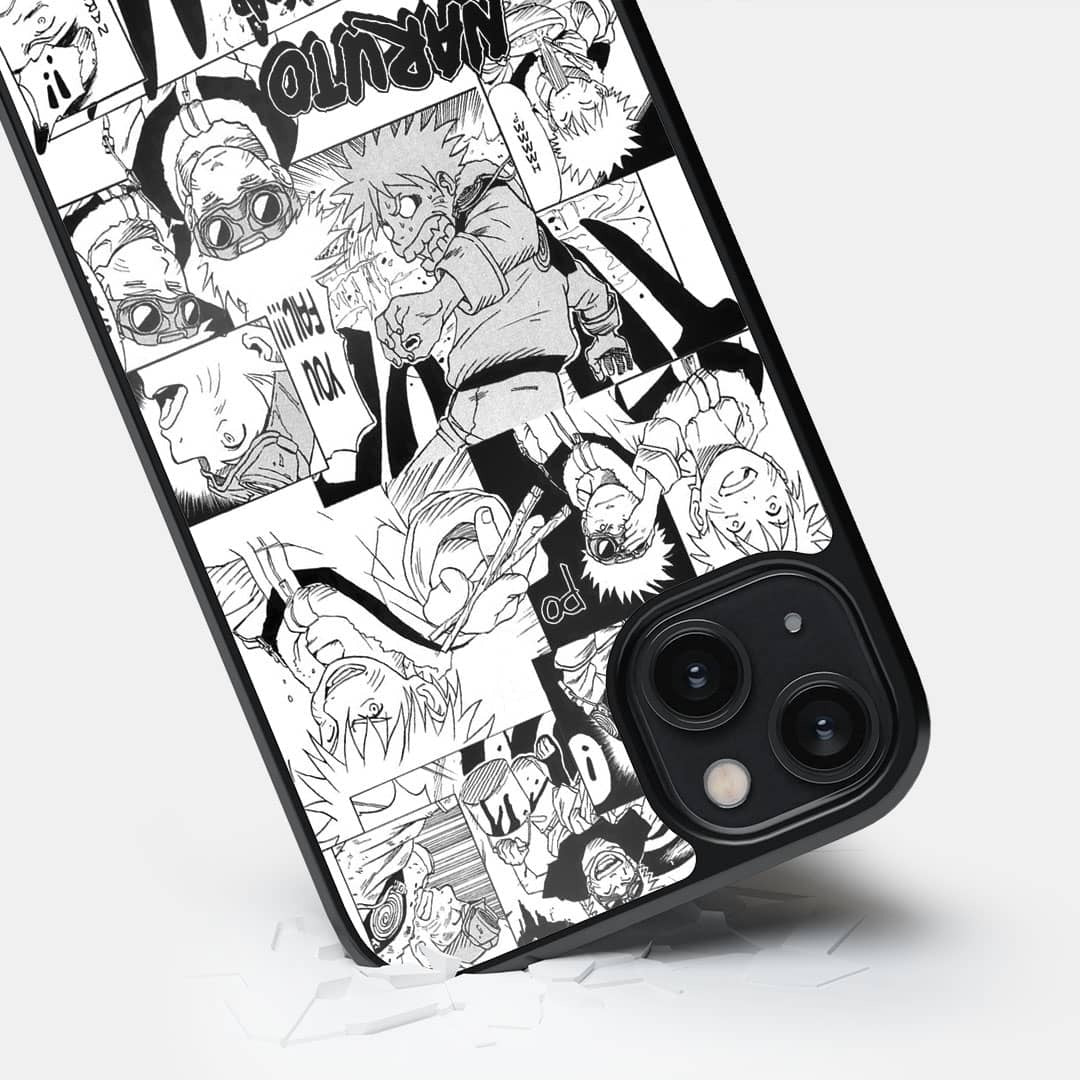 Naruto Collage Glass iPhone Case for iPhone 14 Plus | Macmerise