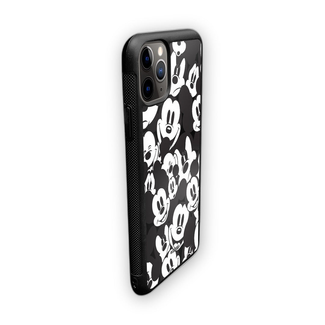 Mickey Smileys Glass iPhone Case for iPhone 11 Pro Max | Macmerise