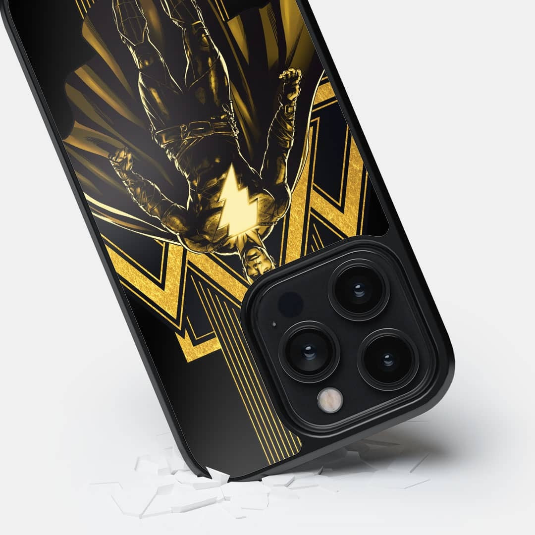 Gold Adam Glass iPhone Case for iPhone 14 Pro | Macmerise