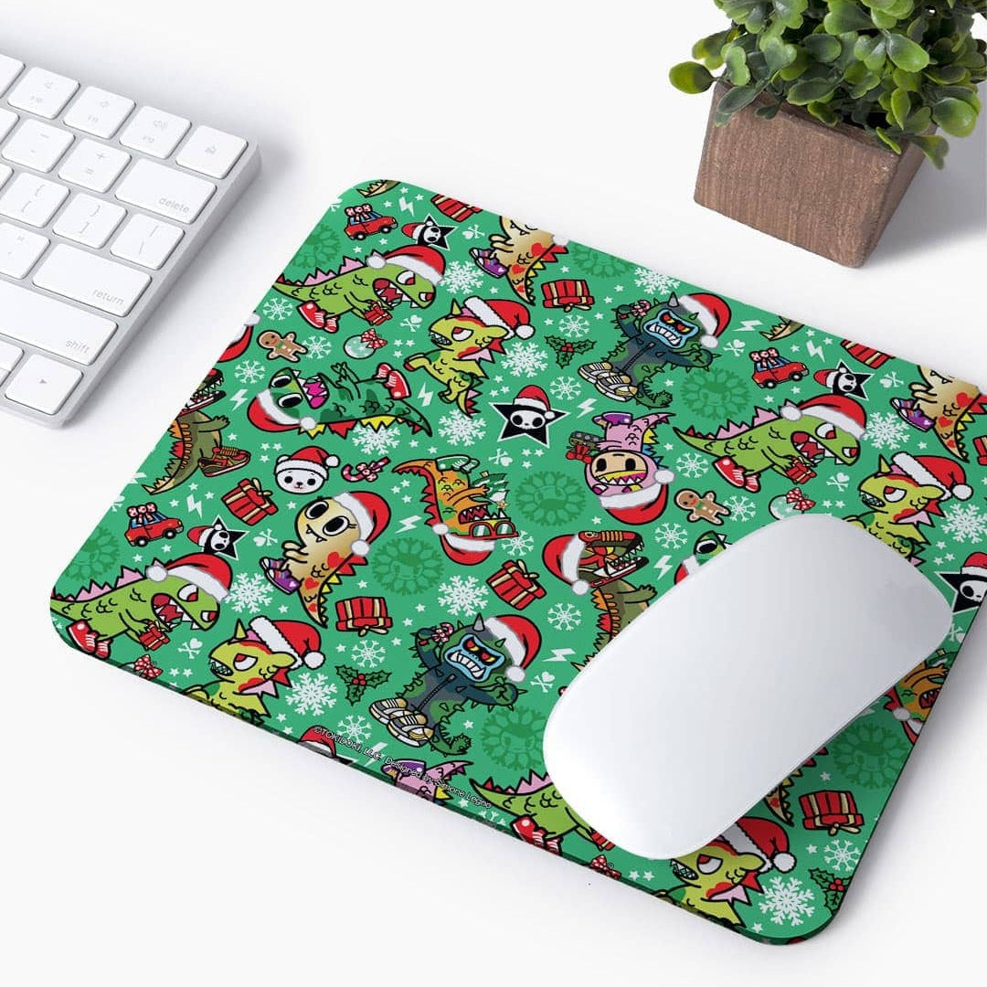 Td Snowflakes Mouse Pad | Macmerise
