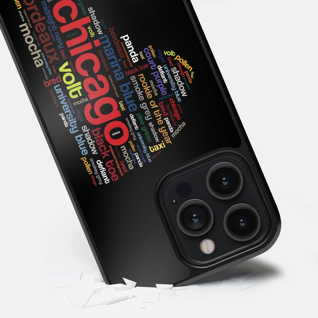 Sneakerhead Labels Glass iPhone Case for iPhone 14 Pro Max | Macmerise