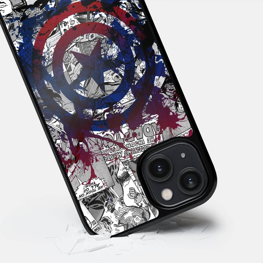Splash Out Shield Glass iPhone Case for iPhone 14 | Macmerise