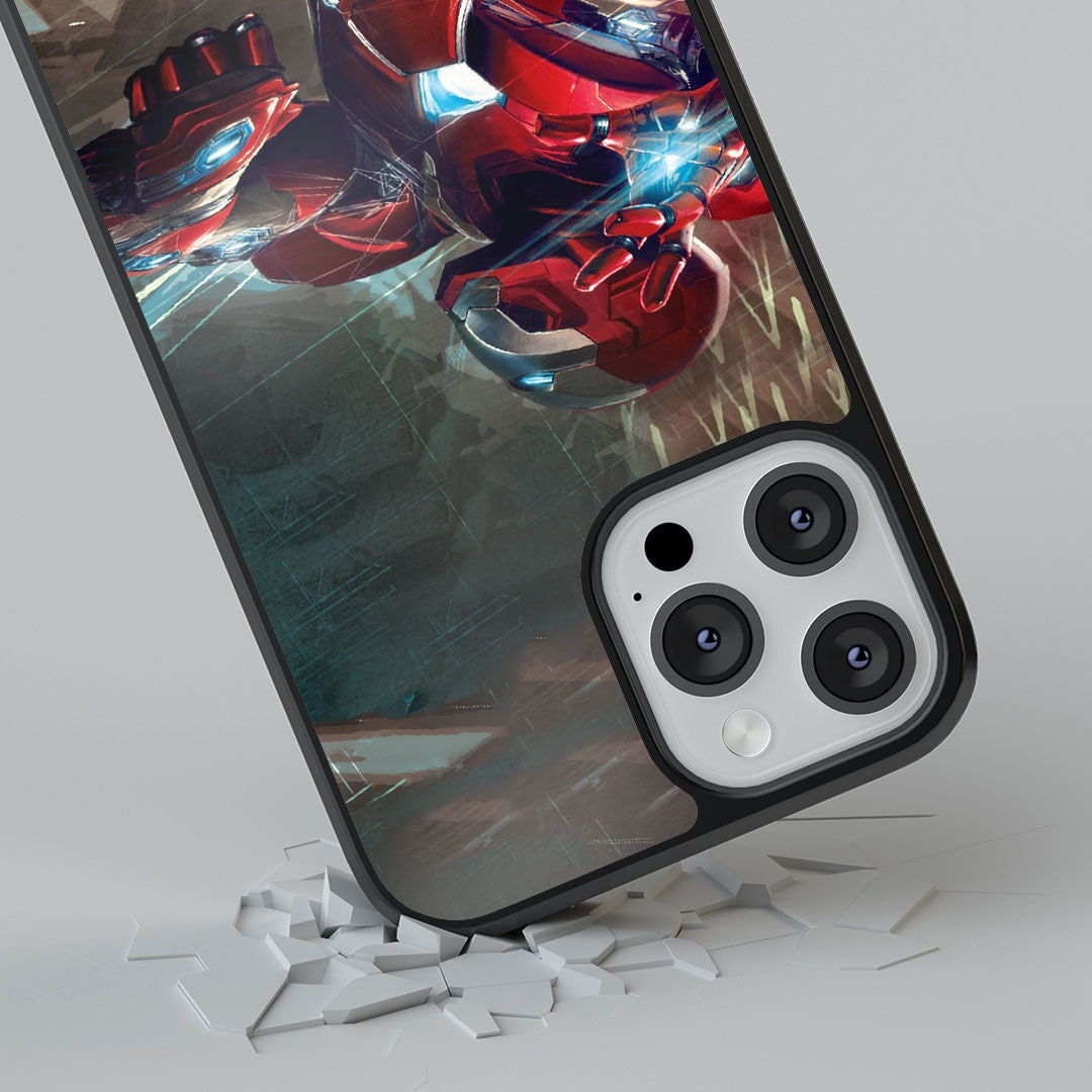 Ironman Attack Glass iPhone Case for iPhone 13 Pro Max | Macmerise
