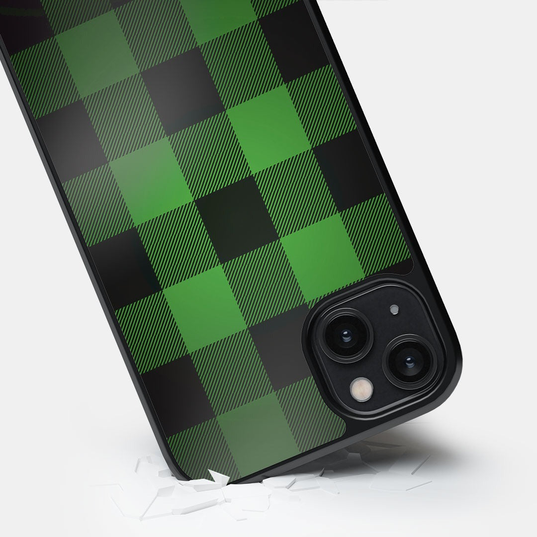 Checkmate Green Glass iPhone Case for iPhone 14 Plus | Macmerise