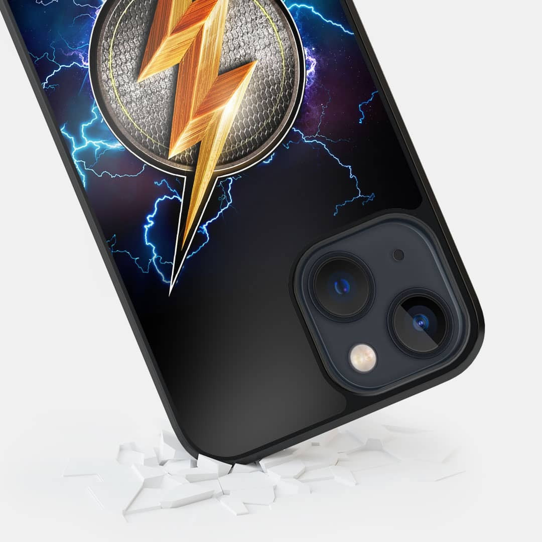 Flash Storm Glass iPhone Case for iPhone 13 Mini | Macmerise