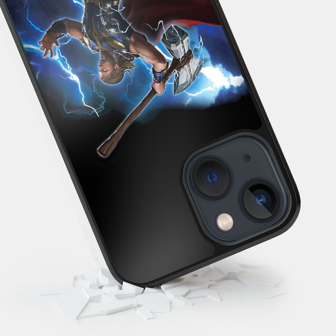 Worthy Thor Attack Glass iPhone Case for iPhone 13 | Macmerise