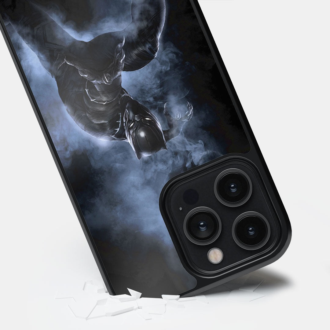 Black Panther Attack Glass iPhone Case for iPhone 14 Pro Max | Macmerise