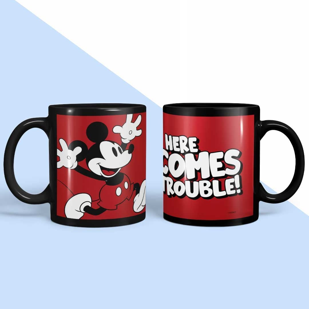Mickey Brings Trouble Coffee Mug | Macmerise