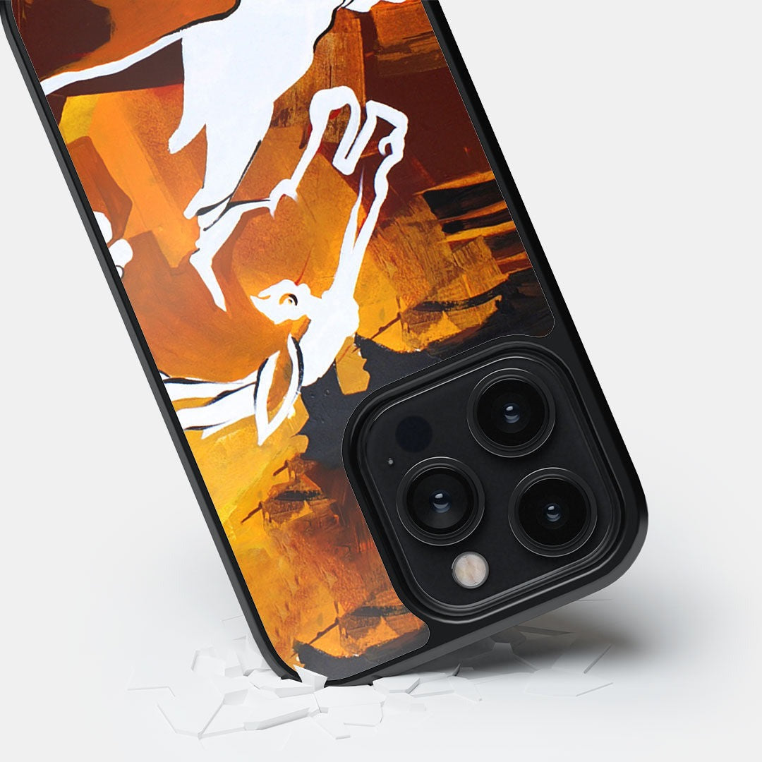 Glory Run Glass iPhone Case for iPhone 14 Pro | Macmerise