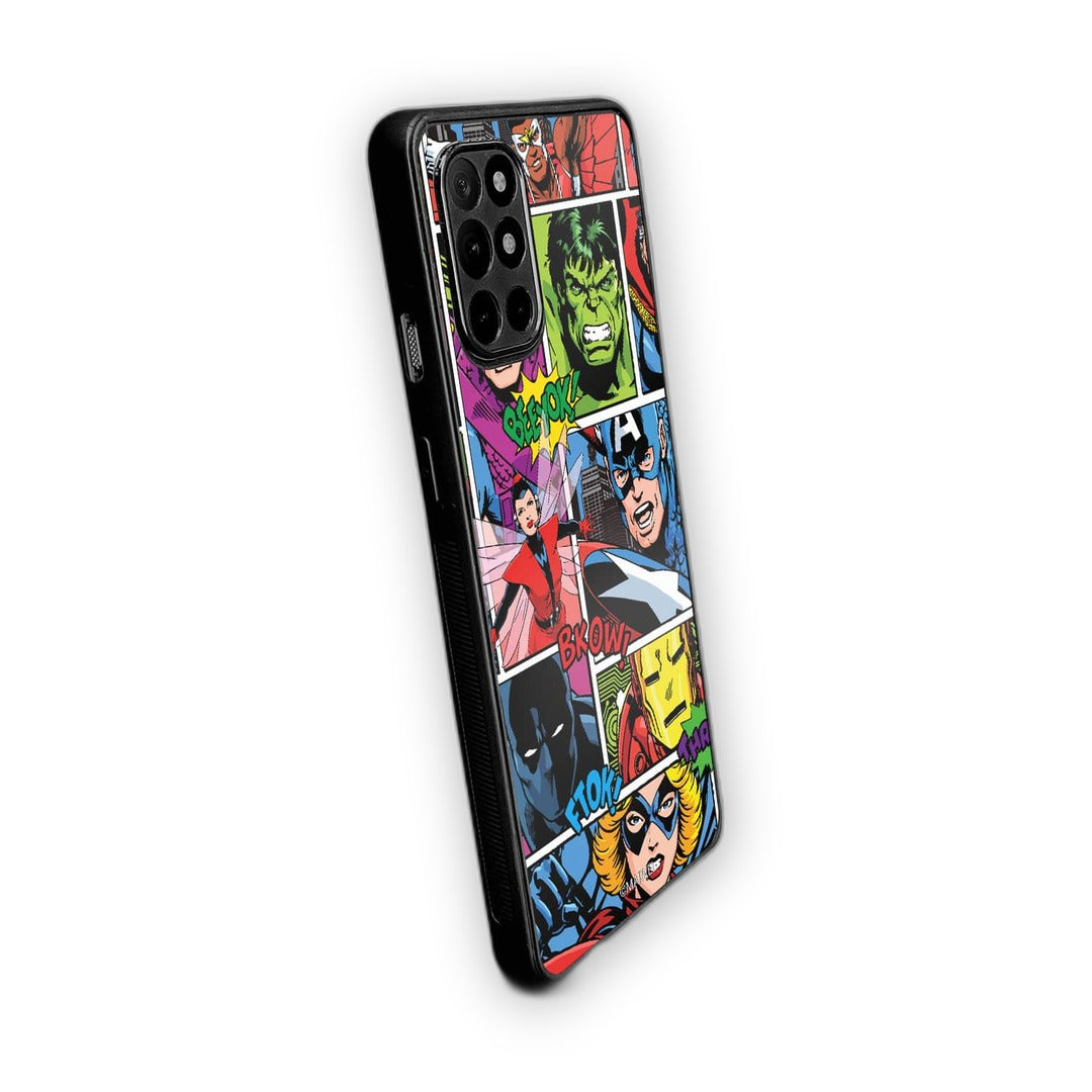 Comic Superheroes Mashup Phone Case for OnePlus 8t | Macmerise