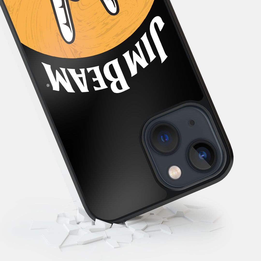 Jim Beam Rock Swag Black Glass iPhone Case for iPhone 13 | Macmerise