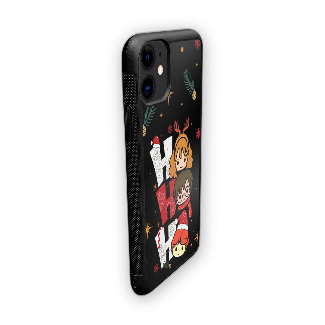 Harry Potter Ho Ho Ho Glass iPhone Case for iPhone 11 | Macmerise