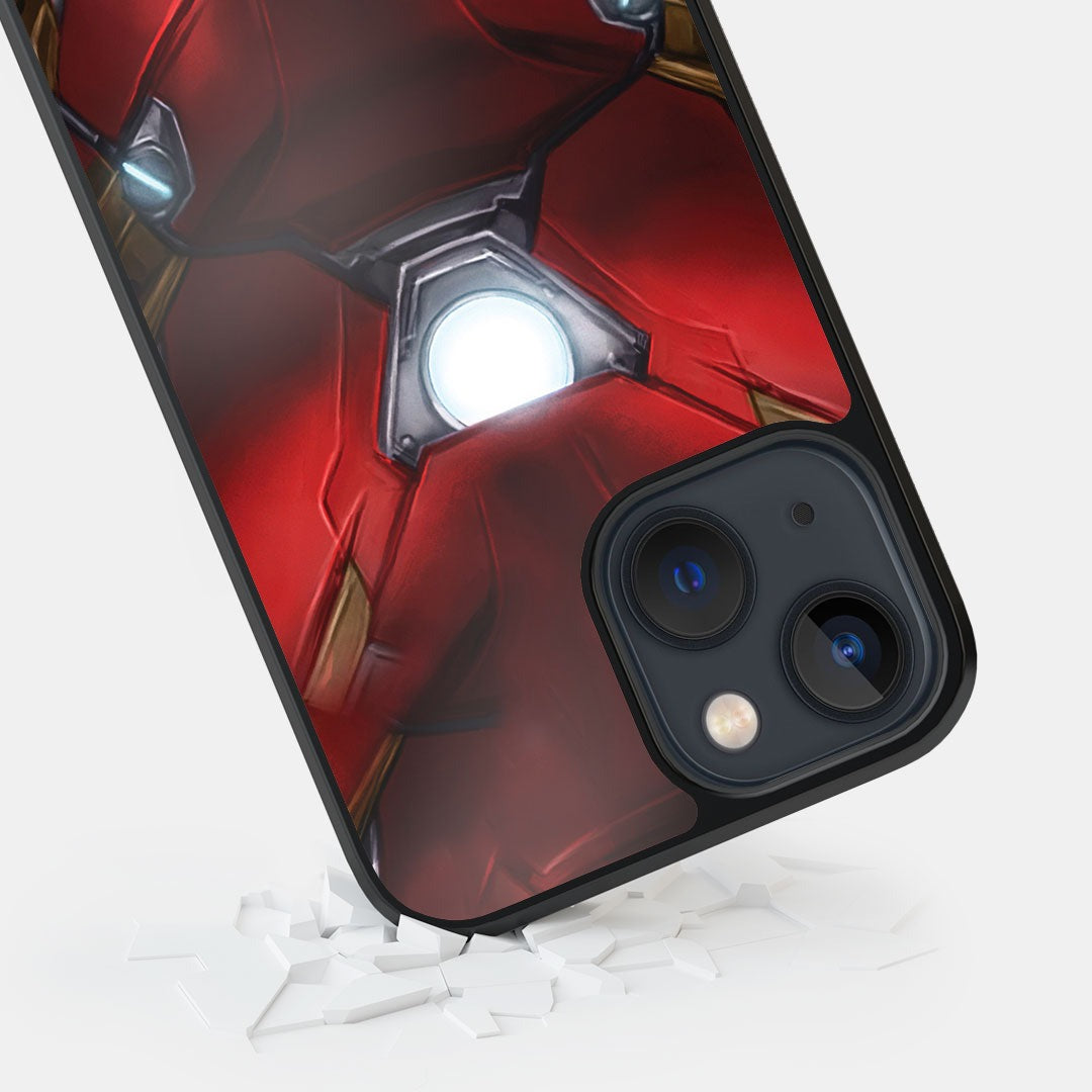 Suit Up Iron Man Glass iPhone Case for iPhone 13 Mini | Macmerise