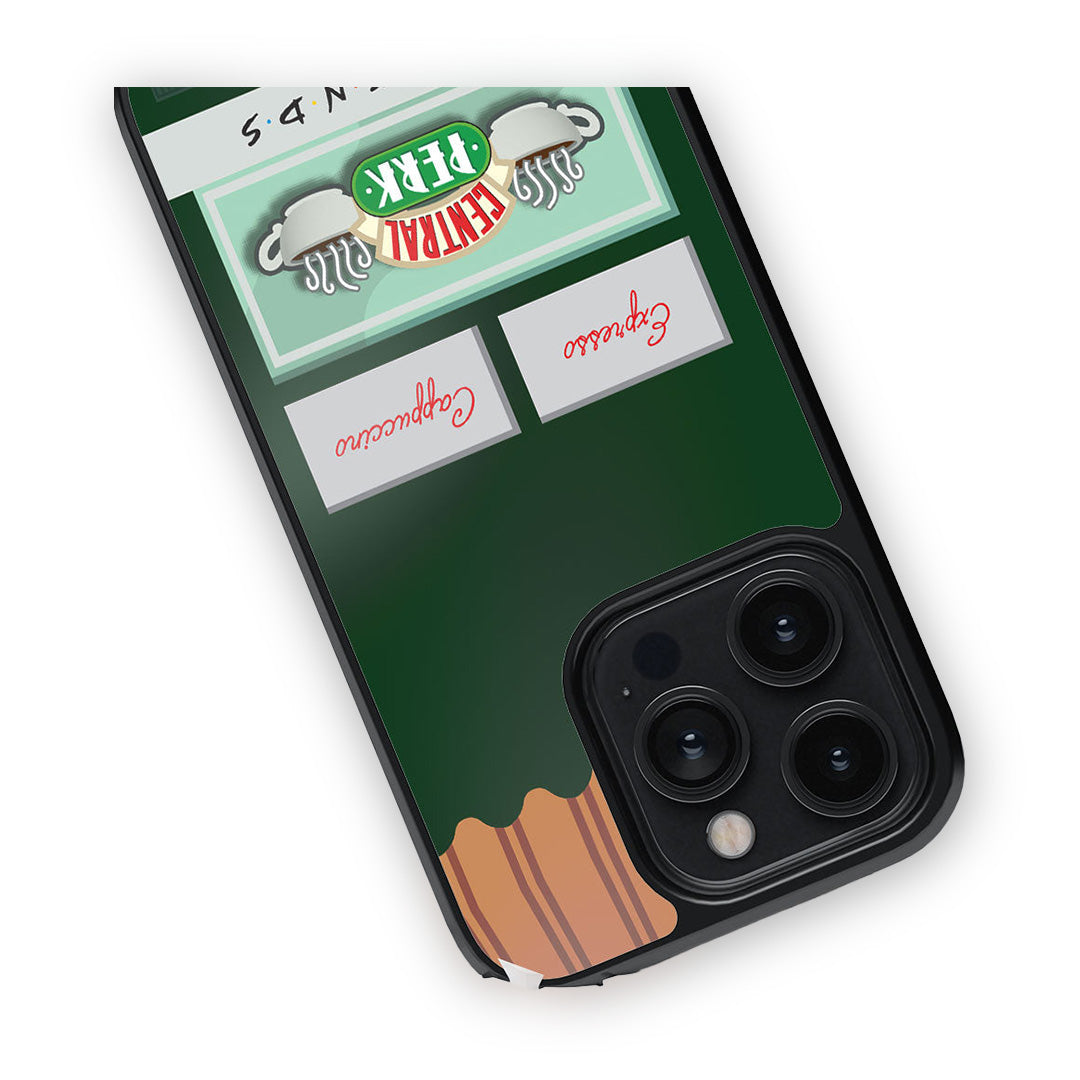 Central Perk Glass iPhone Case for iPhone 14 Pro | Macmerise