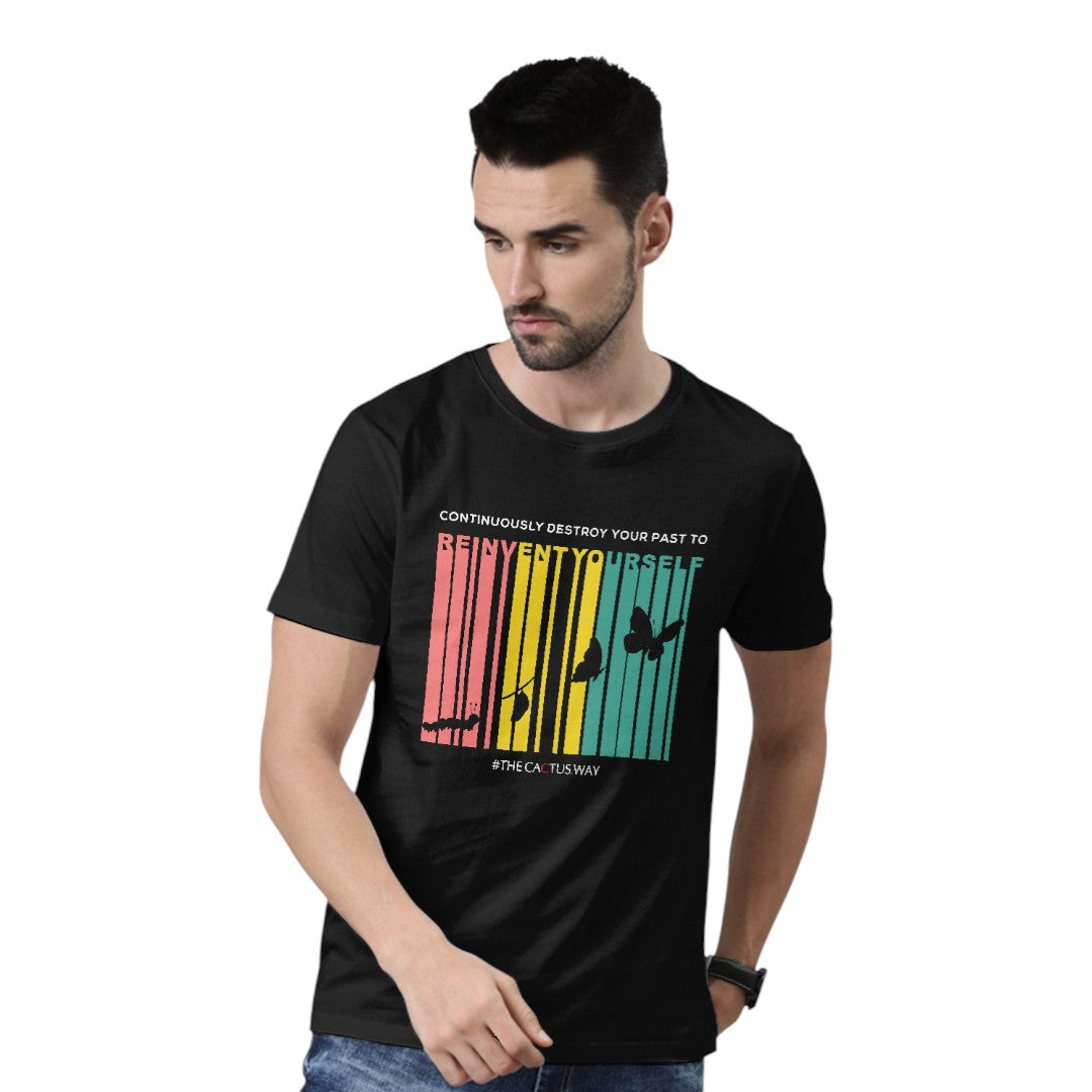 Continuously Destroy Your Past Unisex T-Shirt | Macmerise
