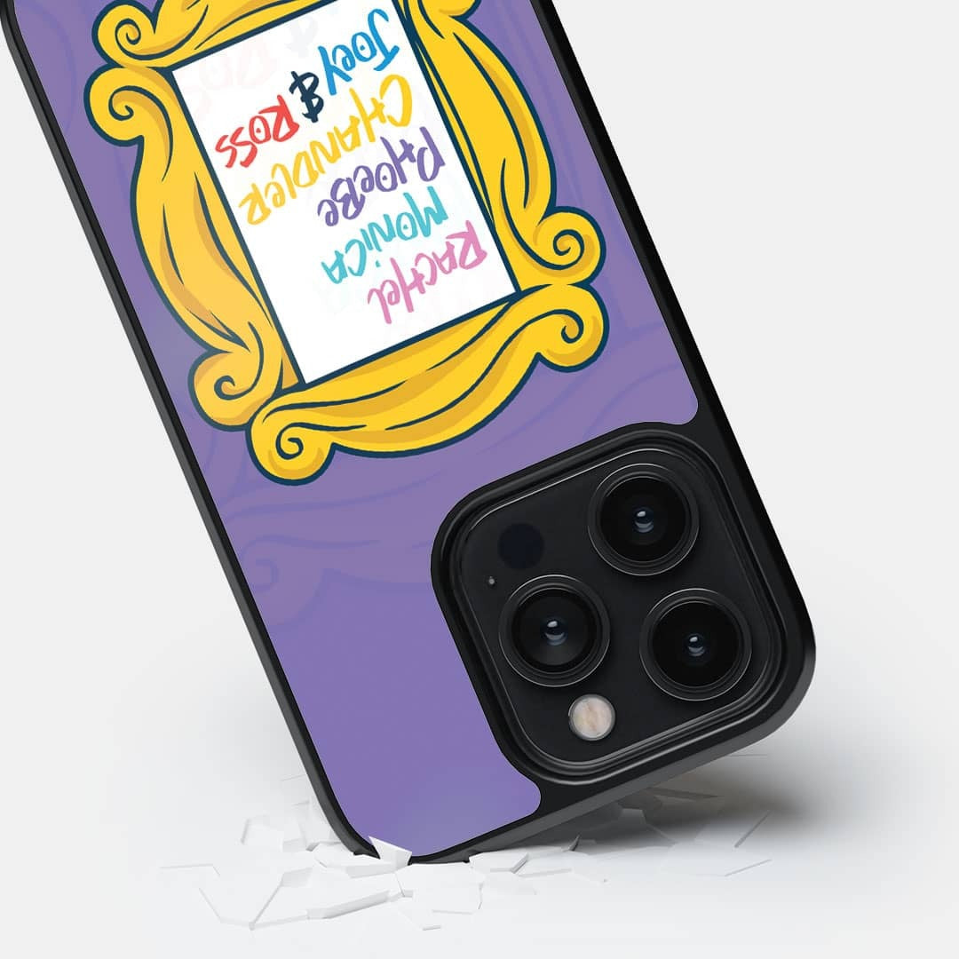 Framed in Friendship Glass iPhone Case for iPhone 14 Pro | Macmerise