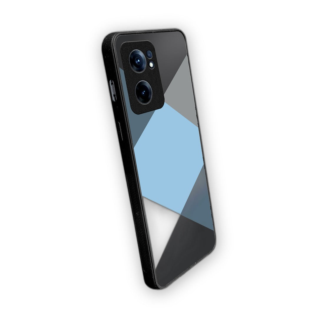 Criss Cross Blue Phone Case for OnePlus Nord Ce 2 | Macmerise