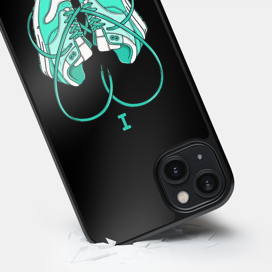 Sneakerhead Love Glass iPhone Case for iPhone 14 Plus | Macmerise