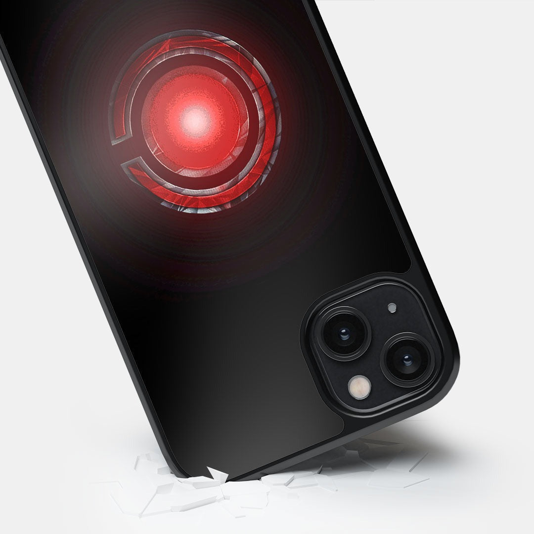 Logo Cyborg Glass iPhone Case for iPhone 14 Plus | Macmerise