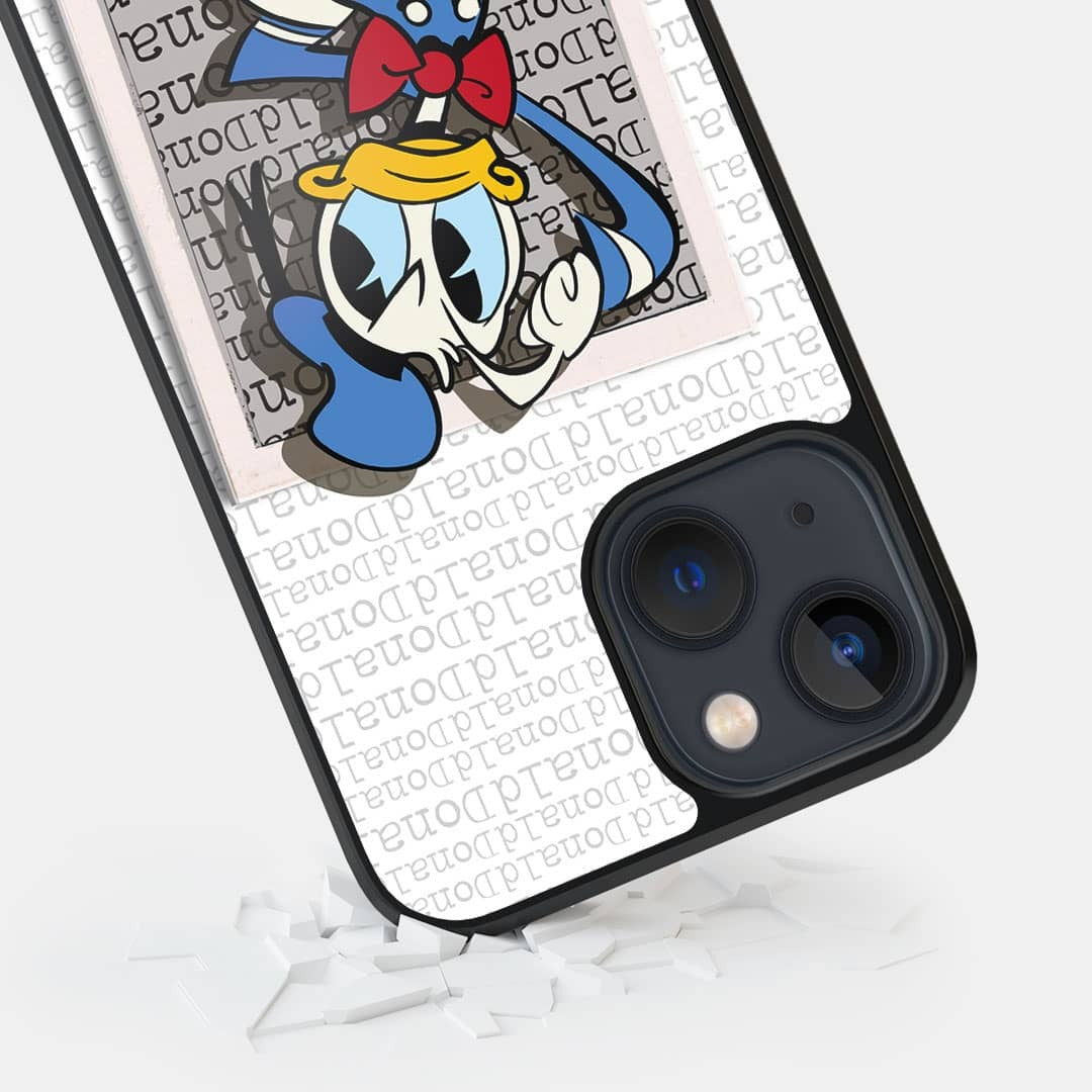 Hello Mr Donald Glass iPhone Case for iPhone 13 Mini | Macmerise