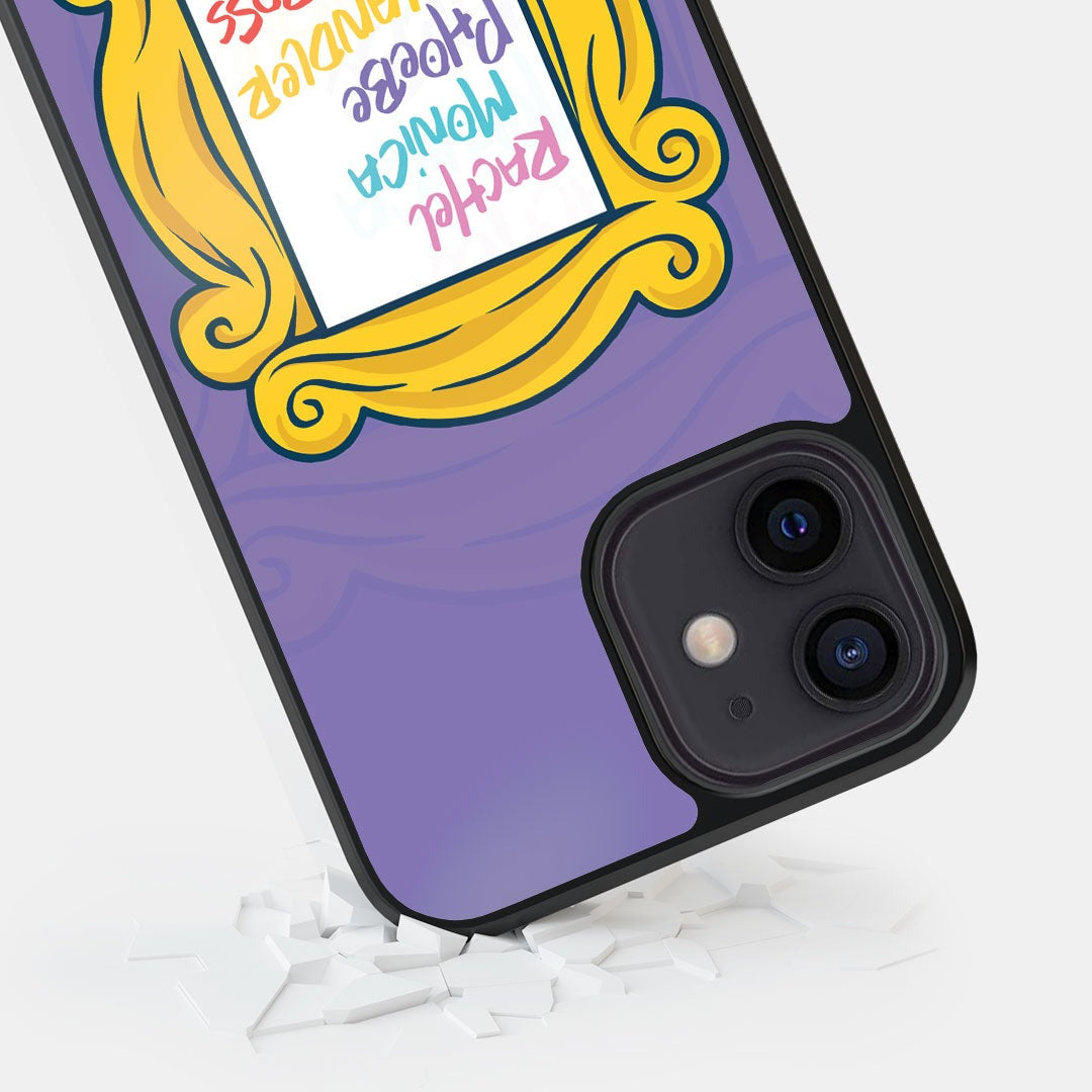 Framed in Friendship Glass iPhone Case for iPhone 12 | Macmerise