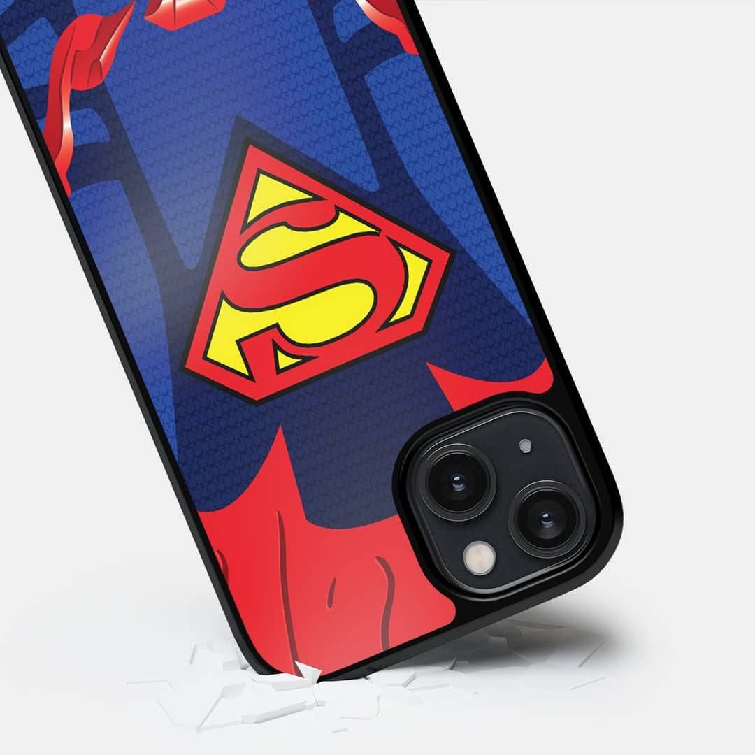 Suit Up Superman Glass iPhone Case for iPhone 14 | Macmerise