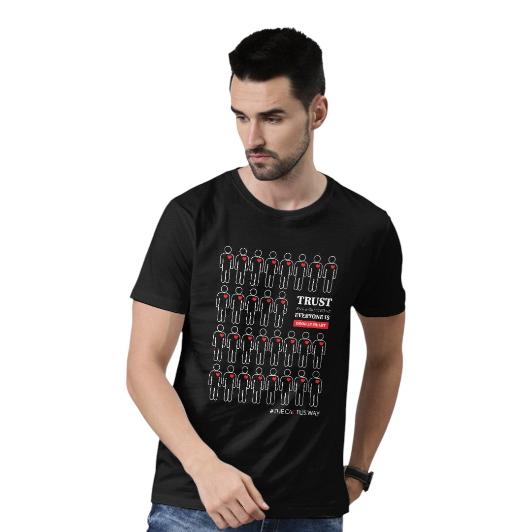 Trust With Simple Belief Unisex T-Shirt | Macmerise