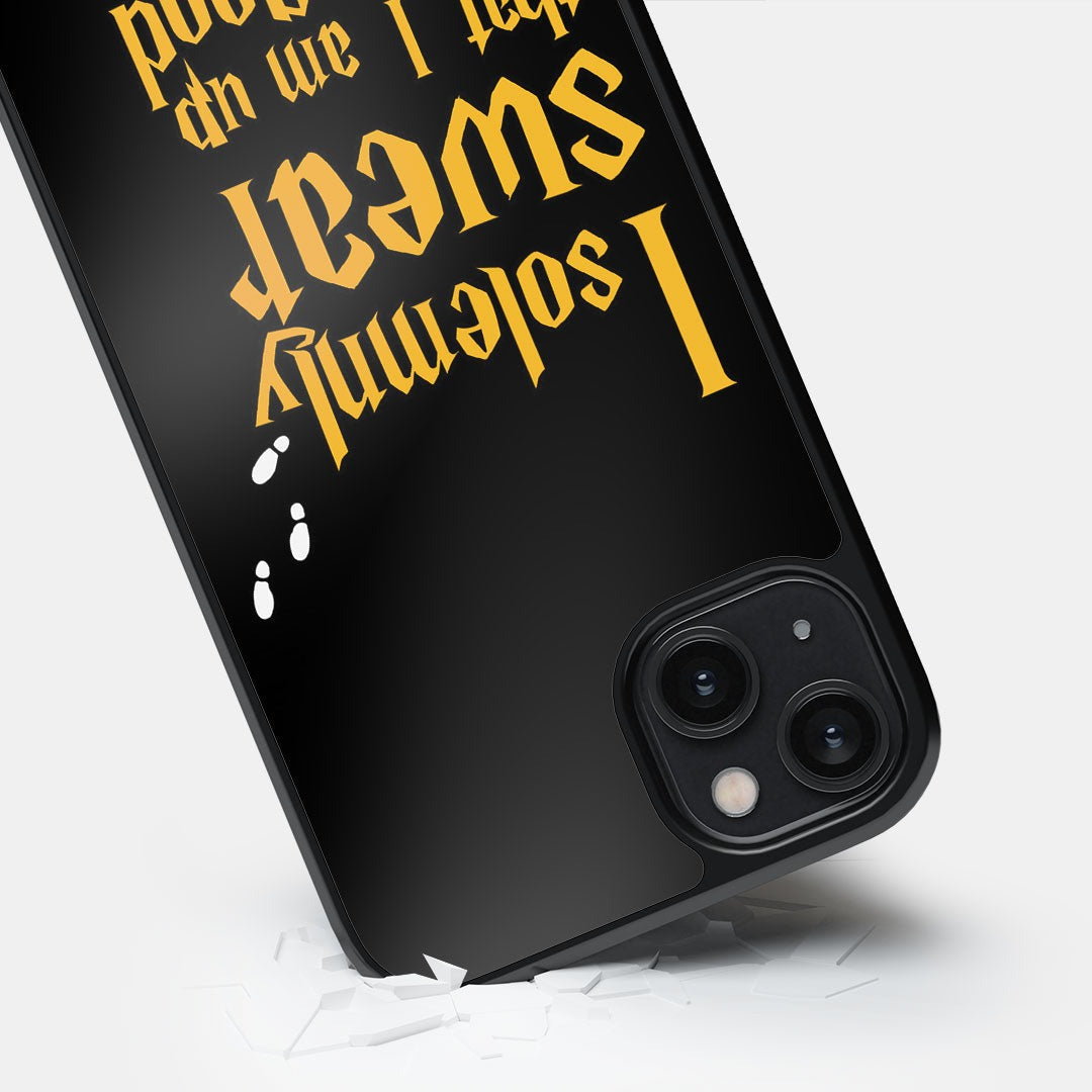 Solemnly Swear Glass iPhone Case for iPhone 14 Plus | Macmerise