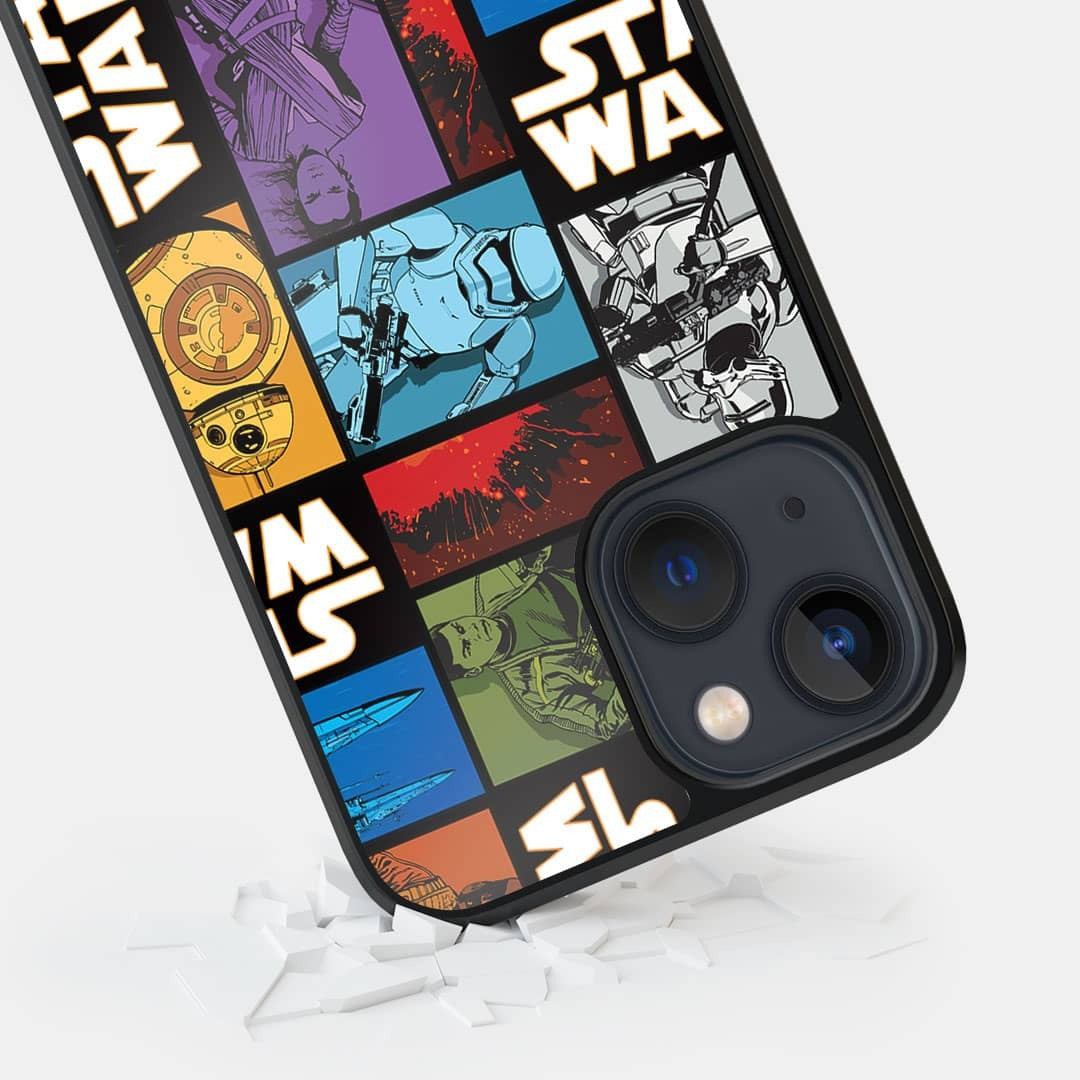 the Force Awakens Glass iPhone Case for iPhone 13 Mini | Macmerise