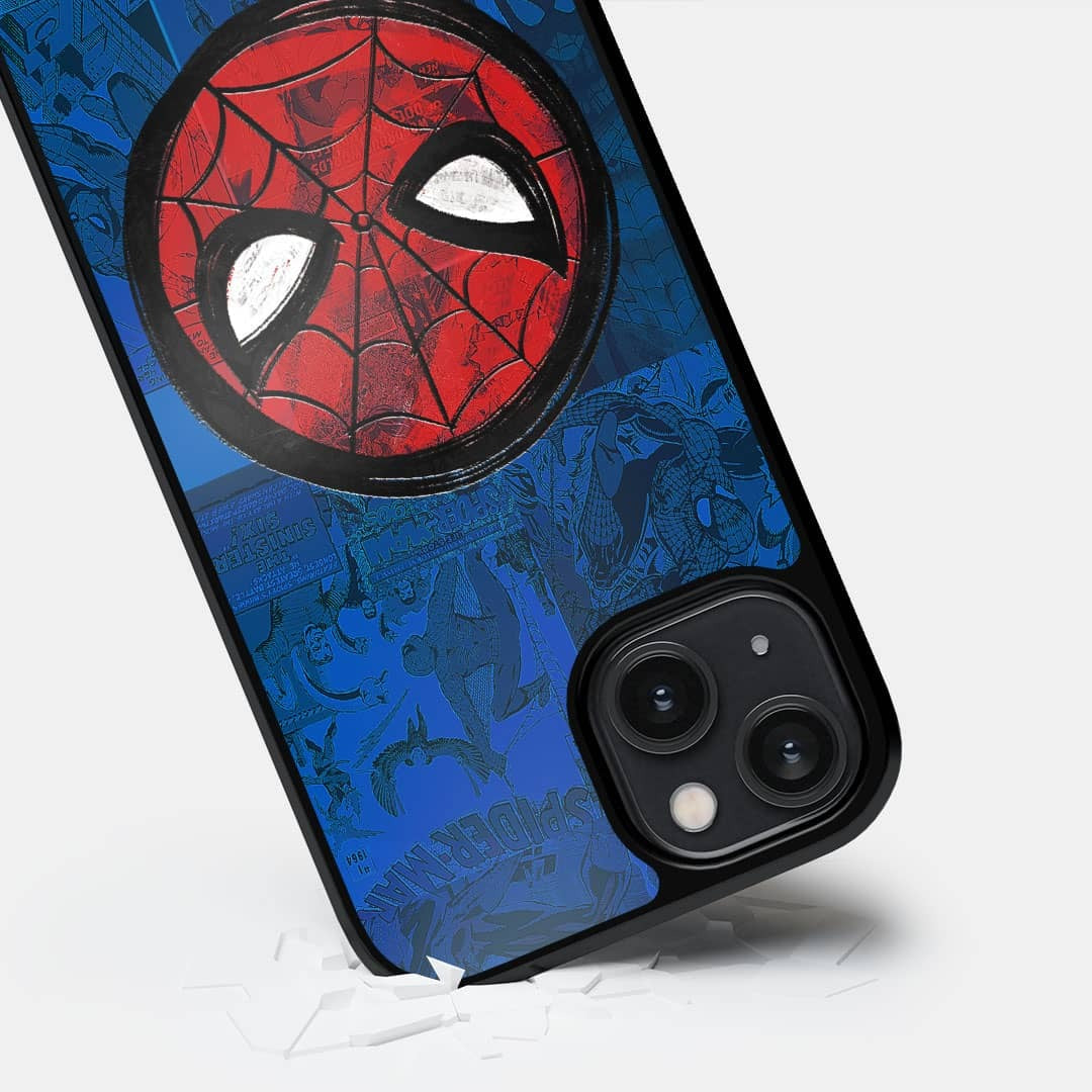 Spidey Tingling Eyes Glass iPhone Case for iPhone 14 | Macmerise