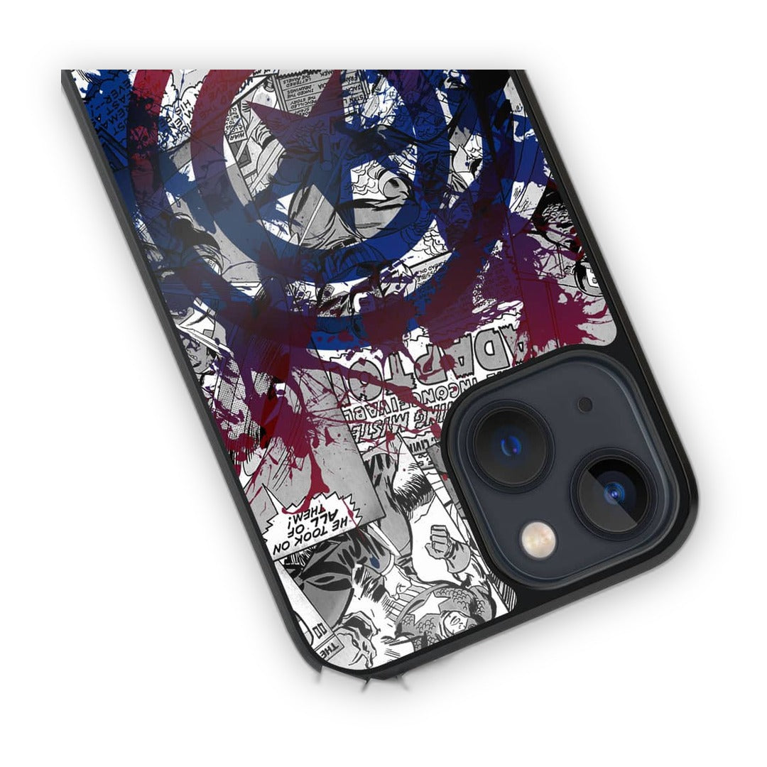Splash Out Shield Glass iPhone Case for iPhone 13 Mini | Macmerise