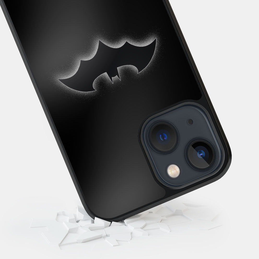 Logo Batman Glass iPhone Case for iPhone 13 Mini | Macmerise