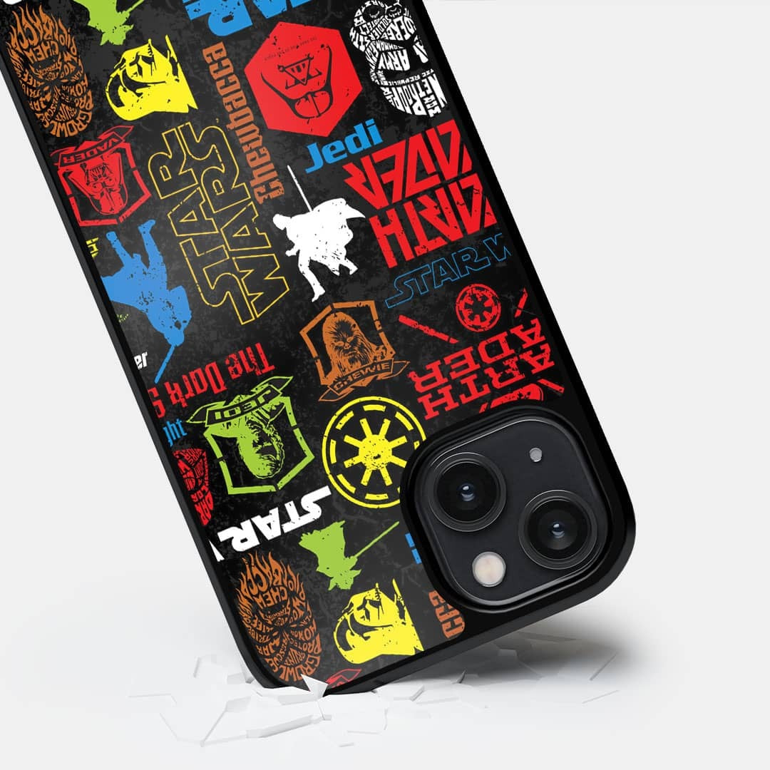Star Wars Mashup Glass iPhone Case for iPhone 14 | Macmerise